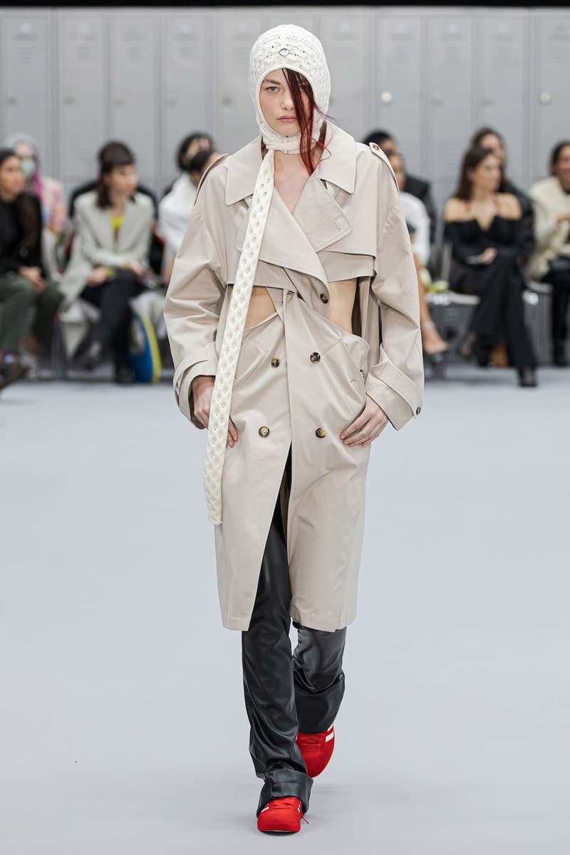 Coperni FW22 Runway Show Paris Fashion Week Gigi Hadid