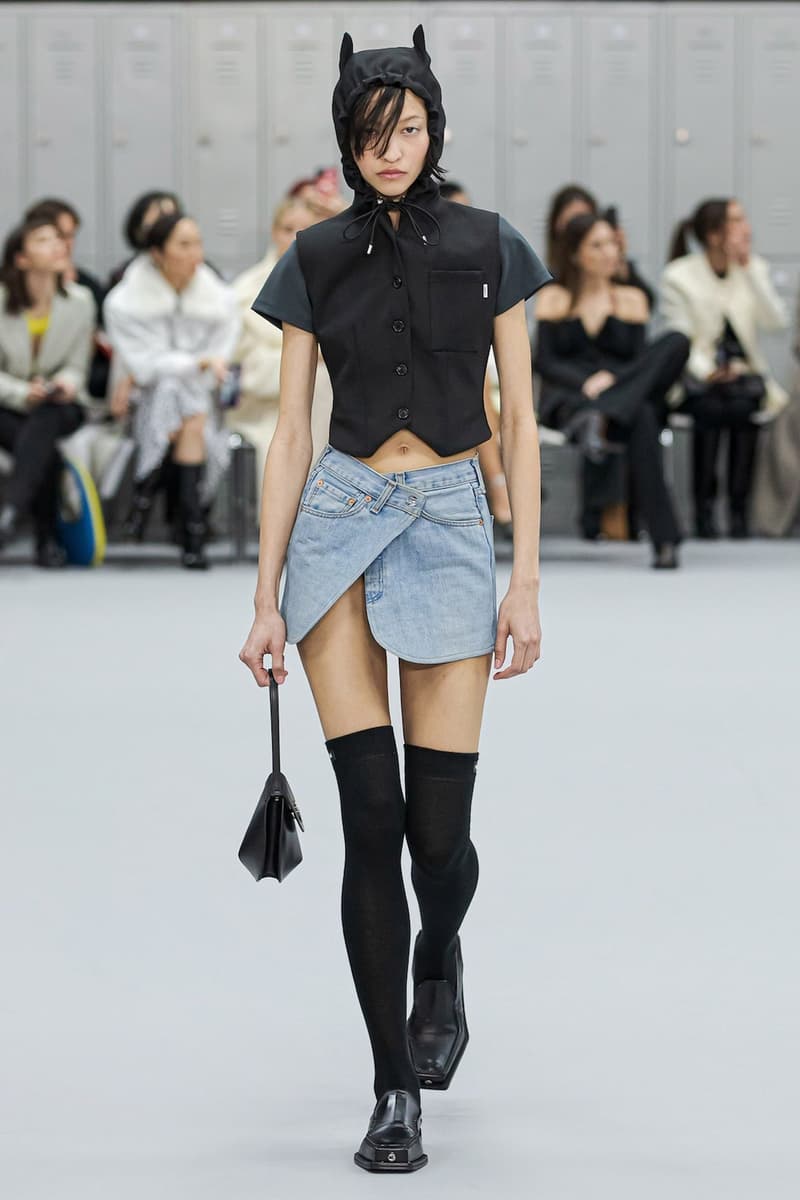 Coperni FW22 Runway Show Paris Fashion Week Gigi Hadid