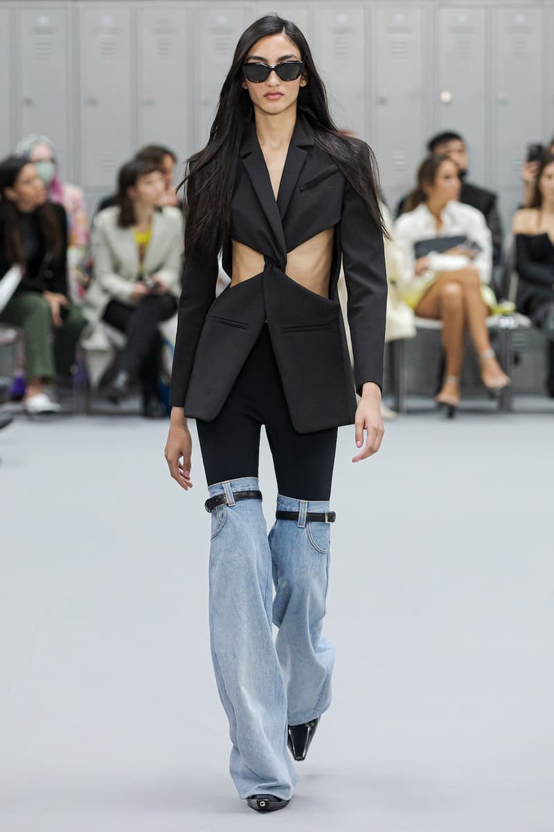 Coperni FW22 Runway Show Paris Fashion Week Gigi Hadid