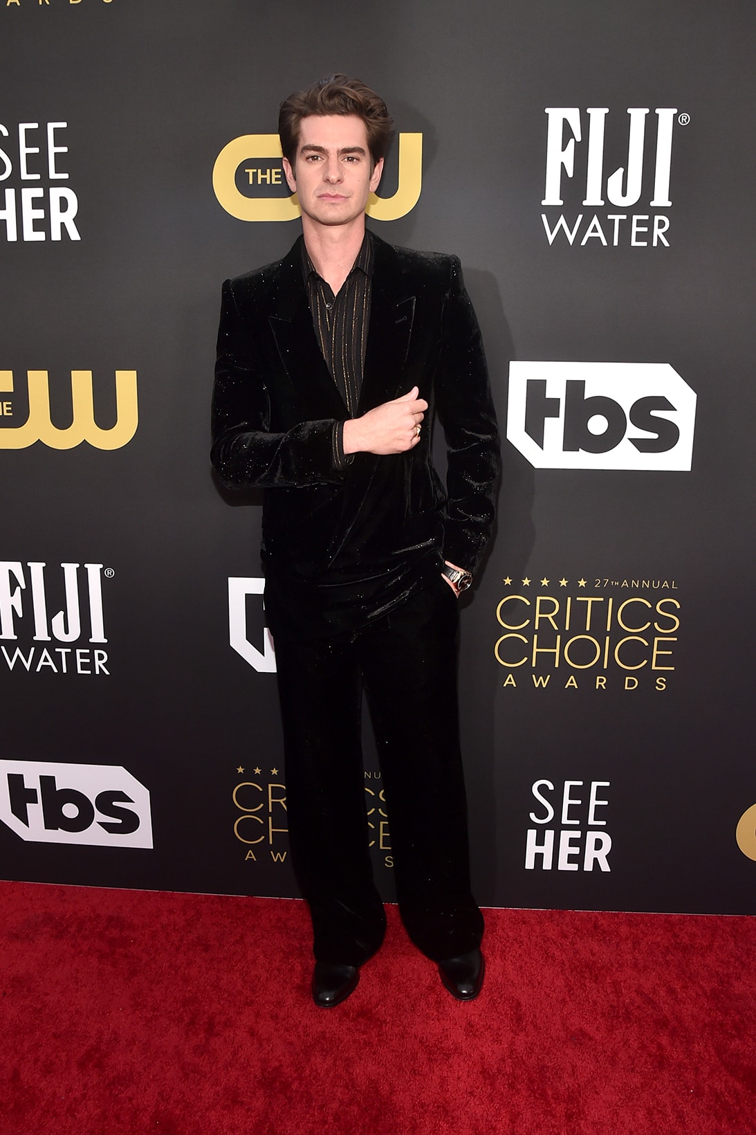 2022 Critics Choice Awards Best Red Carpet Looks Andrew Garfield