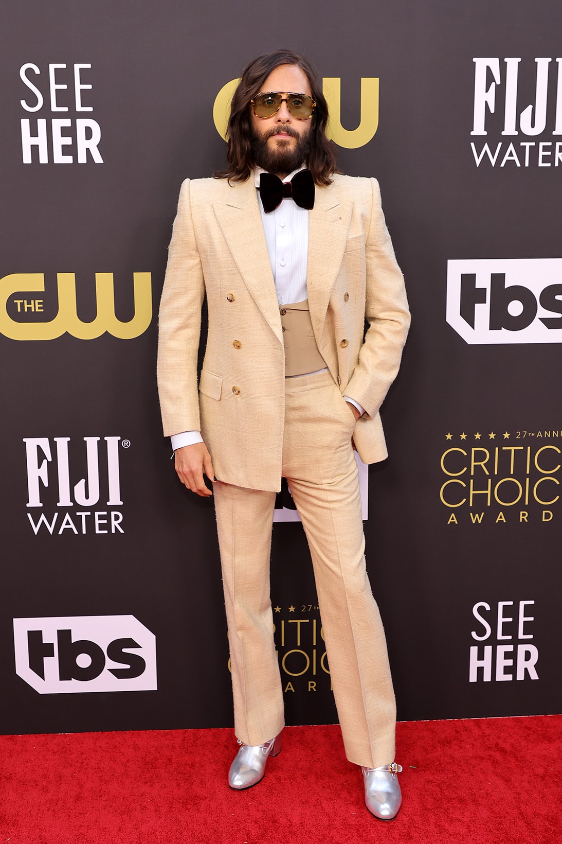 2022 Critics Choice Awards Best Red Carpet Looks Jared Leto