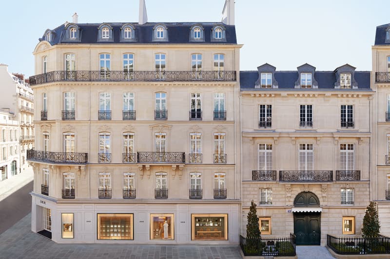 Dior 30 Montaigne Flagship Store Paris Interior Exterior Exhibition