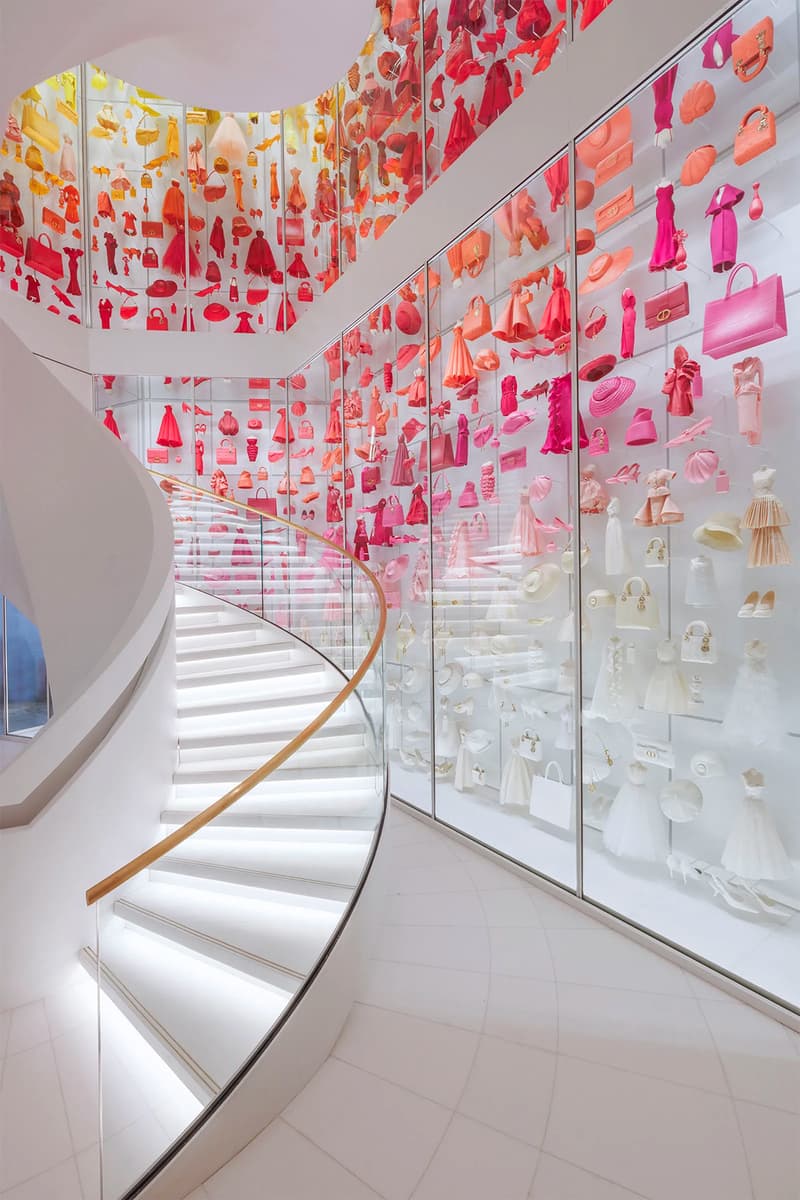 Dior 30 Montaigne Flagship Store Paris Interior Exterior Exhibition