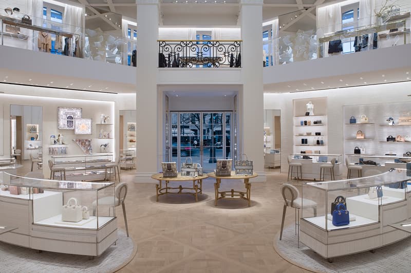 Dior 30 Montaigne Flagship Store Paris Interior Exterior Exhibition