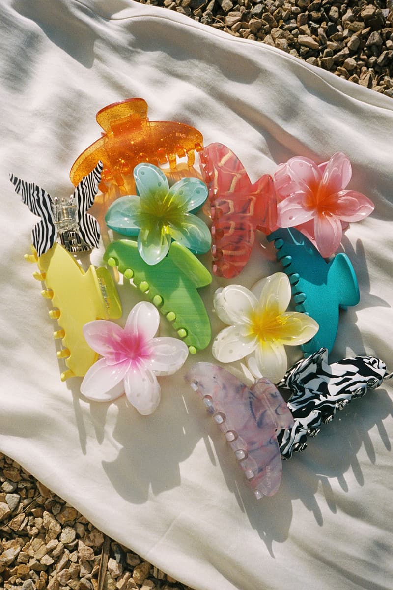 Emi Jay Super Bloom Hair Clips Claws Accessories Ellie Thumann Release 