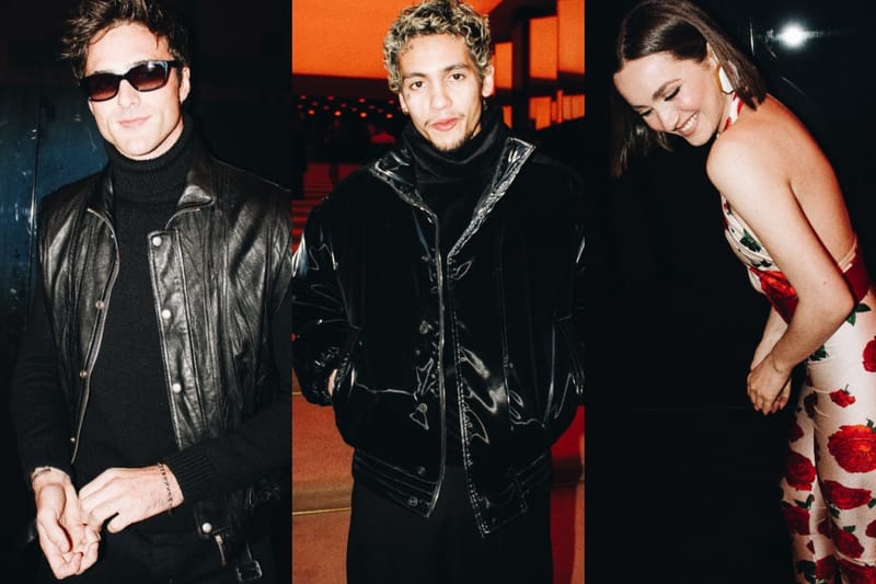 The Cast of 'Euphoria' Look Ultra Chic at the Saint Laurent FW22 Show