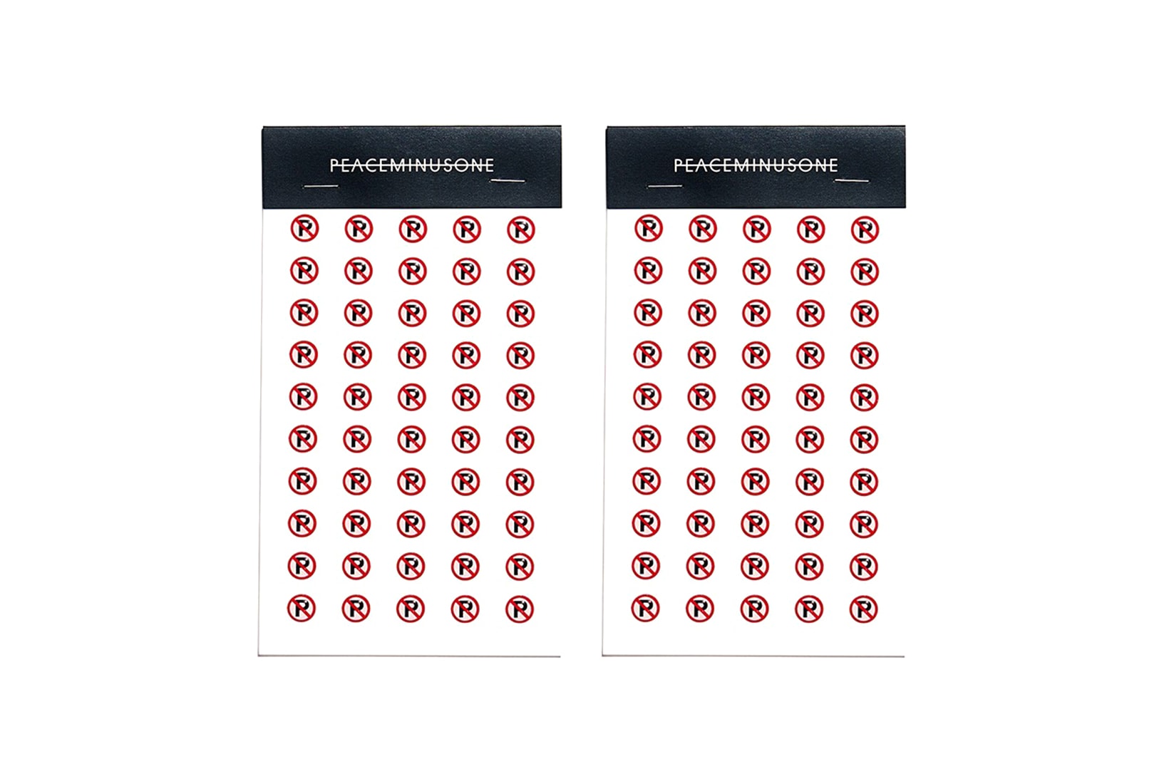 G-Dragon PEACEMINUSONE Spring Summer Collection No Parking Stickers