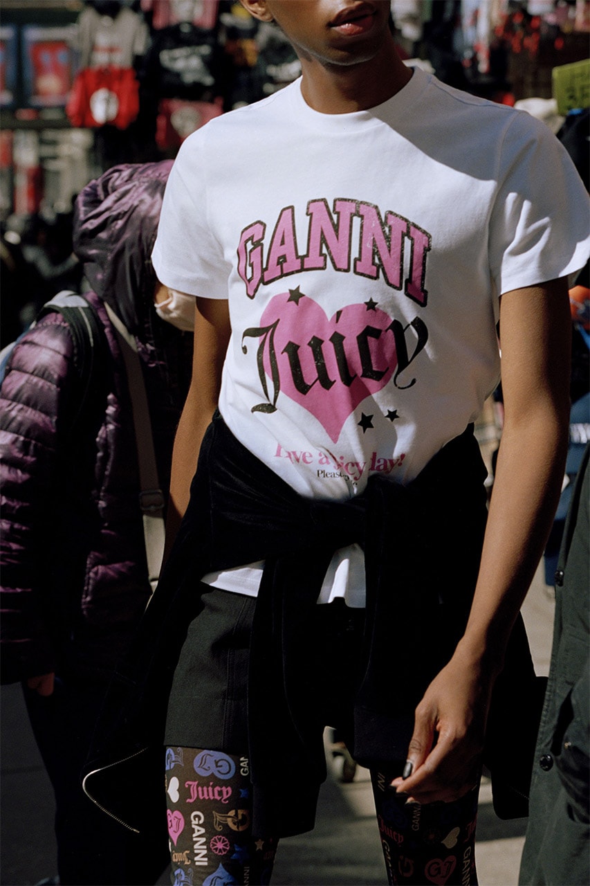 juicy couture ganni tracksuits y2k dresses leggings shirts