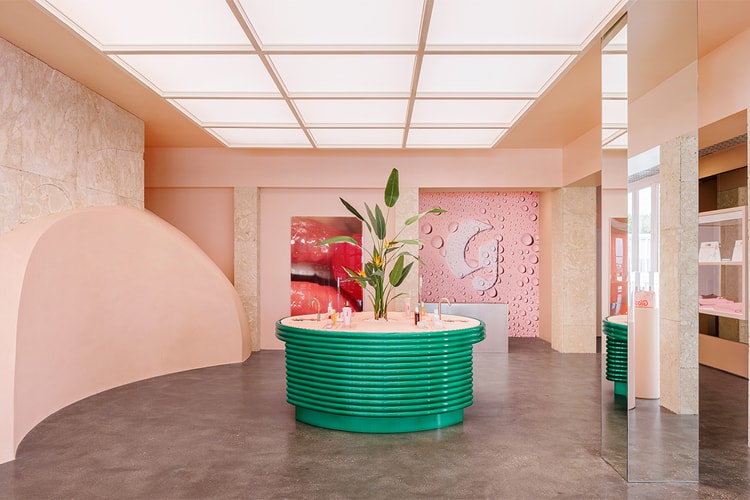 Look Inside Glossier's New Permanent Miami Store