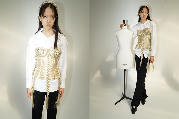 Take A Look Back At KIMHĒKIM's Braided Hair Corset