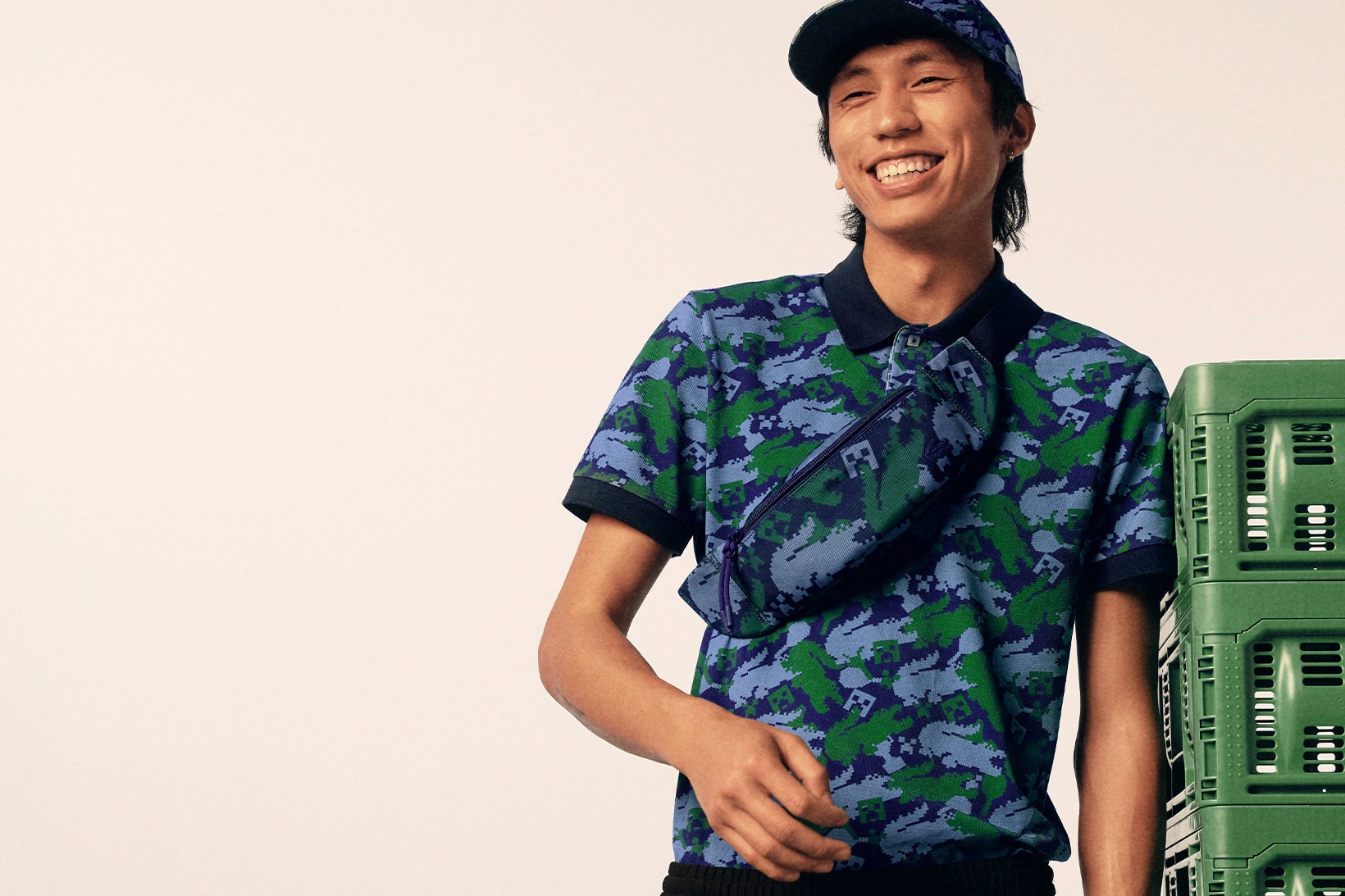 Lacoste and Minecraft unveil collaborative apparel collection