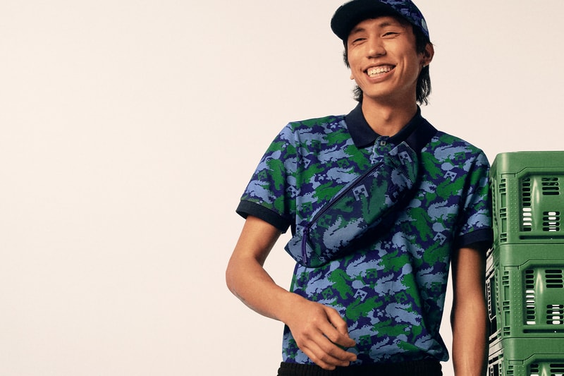 Lacoste x Minecraft SS22 Collection Release Info