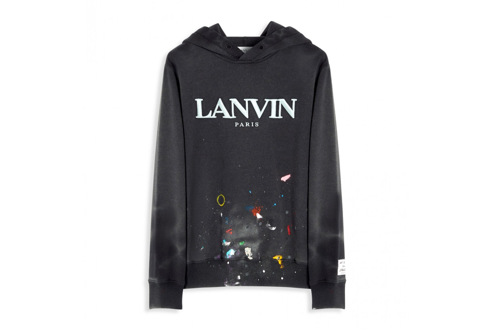 lanvin gallery dept collection hoodies release info black