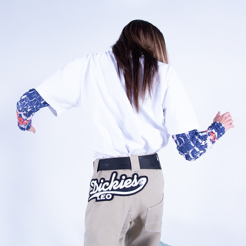 dickies LĒO collaboration workwear pants jackets skirts dresses 