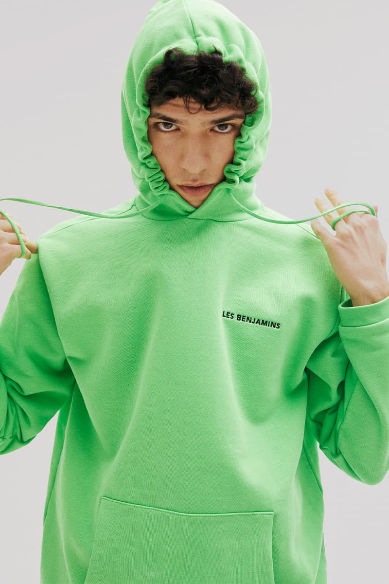 Les Benjamins "Essentials 4.0" Collection Streetwear Hoodies Green