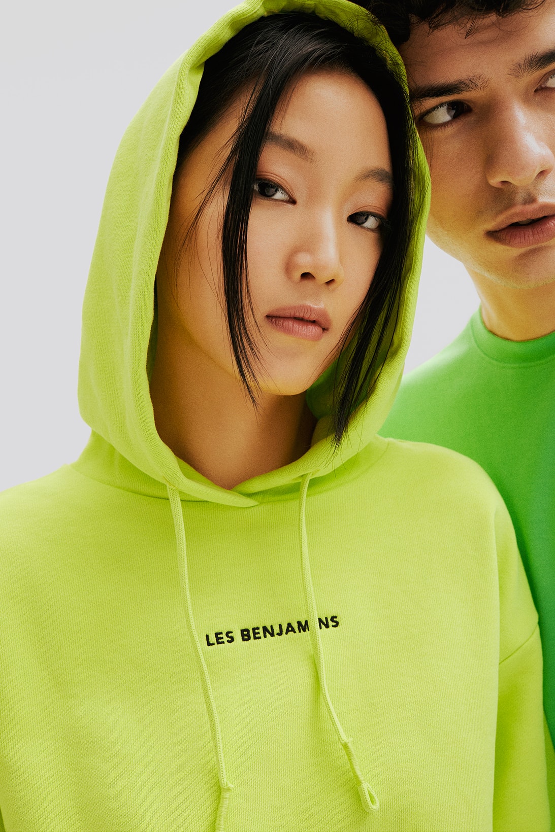 Les Benjamins "Essentials 4.0" Collection Streetwear Hoodies Sweatpants Kermit Green