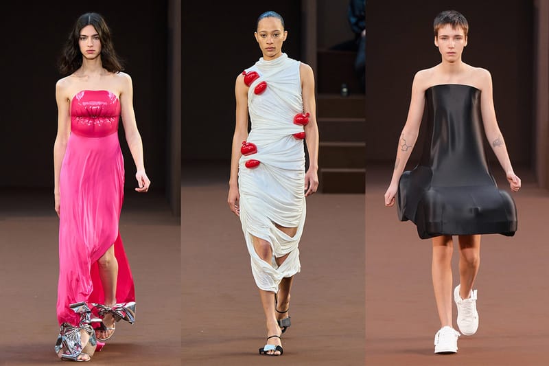 At Loewe FW22 Show, Balloons and Cars Inside Dresses Take Center Stage
