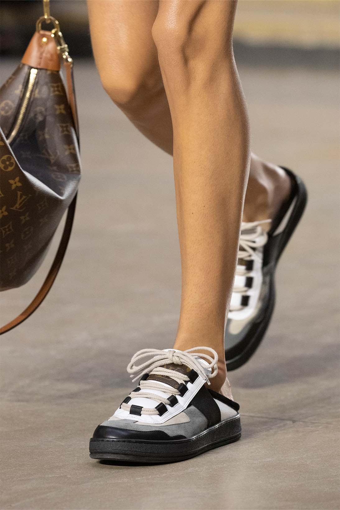 Louis Vuitton Fall 2022 Footwear Sneakers High Top Mule