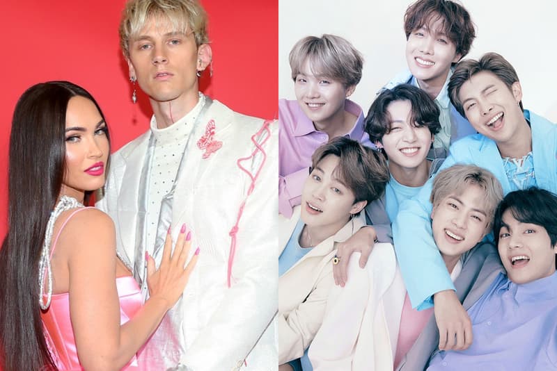 School of Sustainability BTS Megan Fox Wedding Performers Jin Suga J-Hope RM Jimin V Jungkook