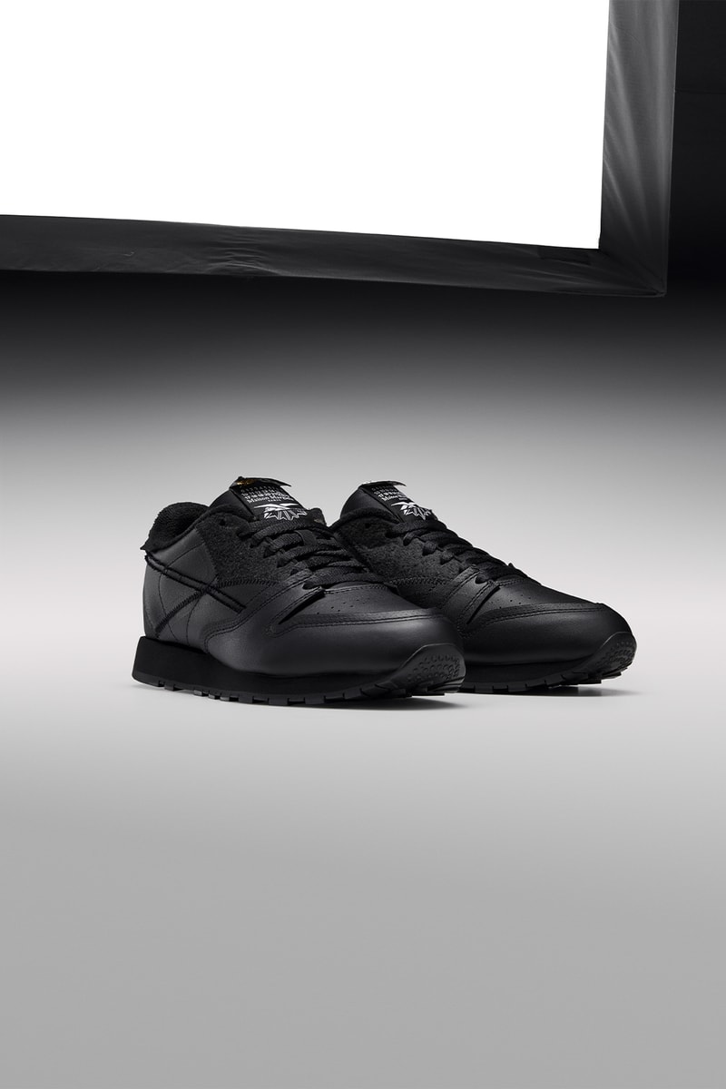 Maison Margiela Reebok The Memory Of Collection Black Lateral