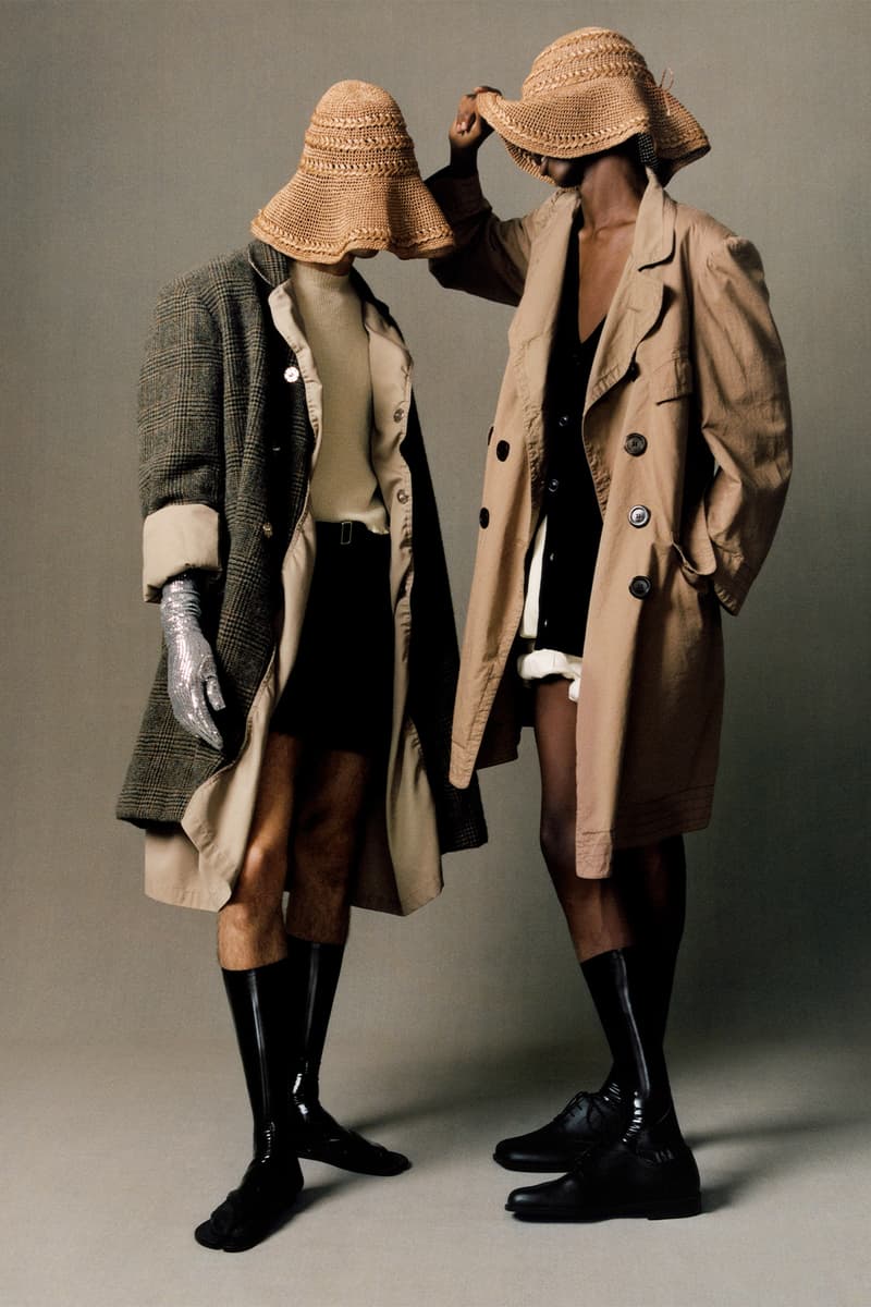 Maison Margiela Spring Summer Collection Coats Hats Lookbook Photos 