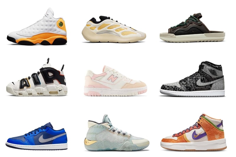 March Sneaker Releases Nike Air Jordan New Balance Reebok adidas YEEZY