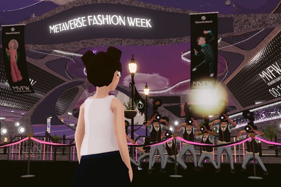 Look Inside Decentraland Metaverse Fashion Week | HYPEBAE