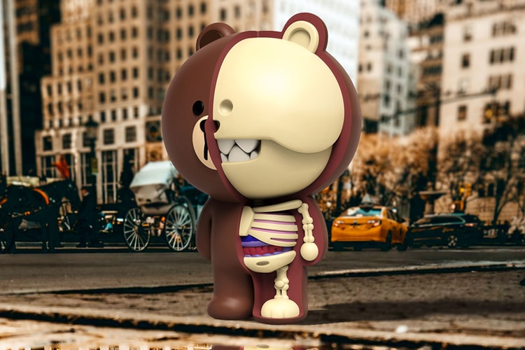 BROWN Gets the X-Ray Treatment in LINE FRIENDS x Mighty Jaxx Collaboration
