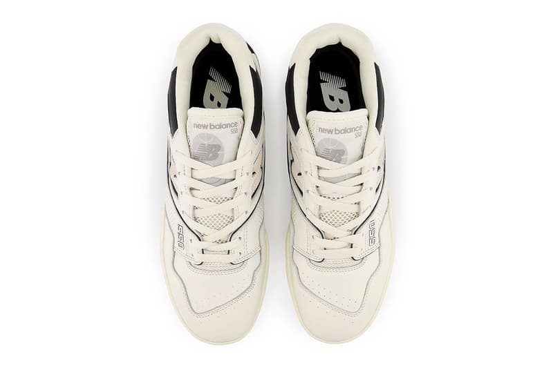 New Balance 550 Cream White Black Footwear Sneakers Shoes Kicks BB550LWT