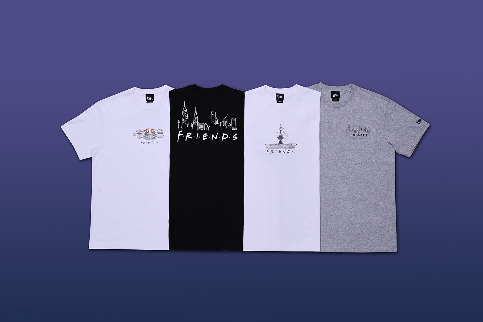 New Era Friends Collection Tshirts Tees