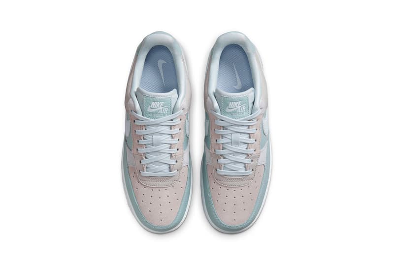 Nike Air Force 1 Low Pastel Be Kind Blue Purple Beige Sneakers Footwear Kicks Shoes