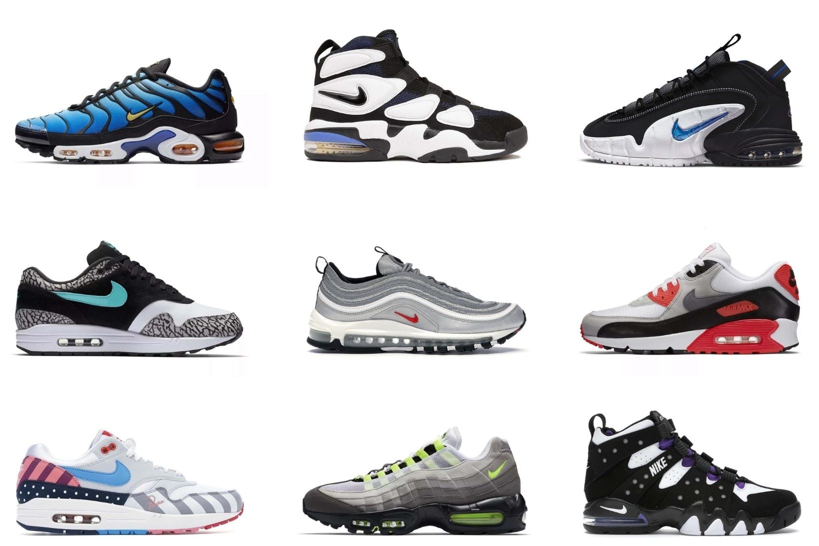 10 of Nike's Best Air Max Sneakers of All Time