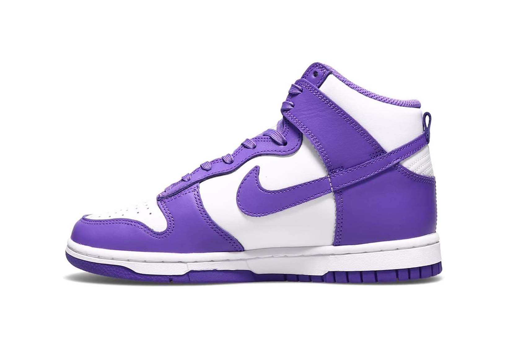 Nike Dunk High Women's Court Purple White Price Release Date