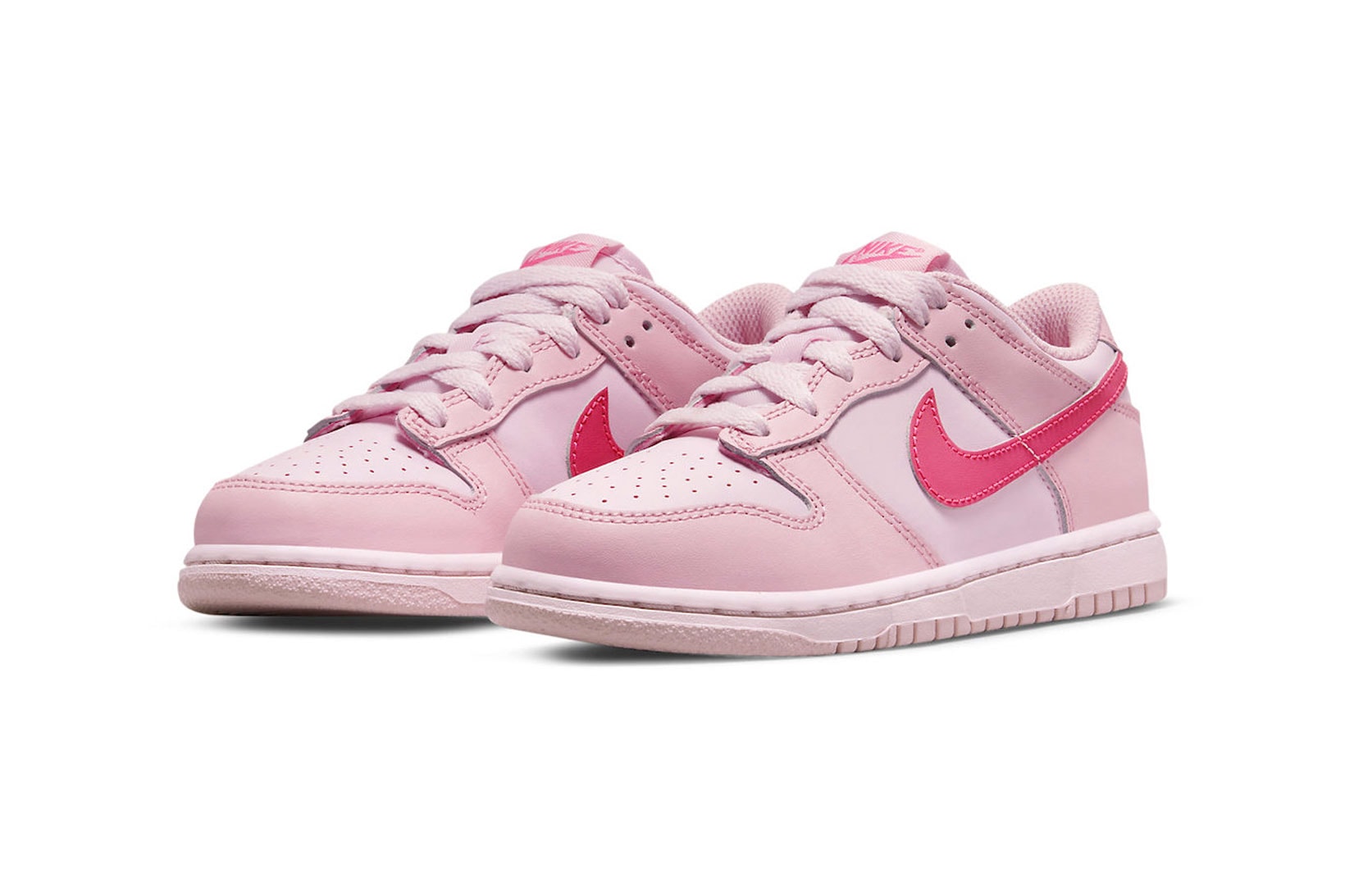 Nike Dunk Low "Triple Pink" Colorway Sneakers Release Info