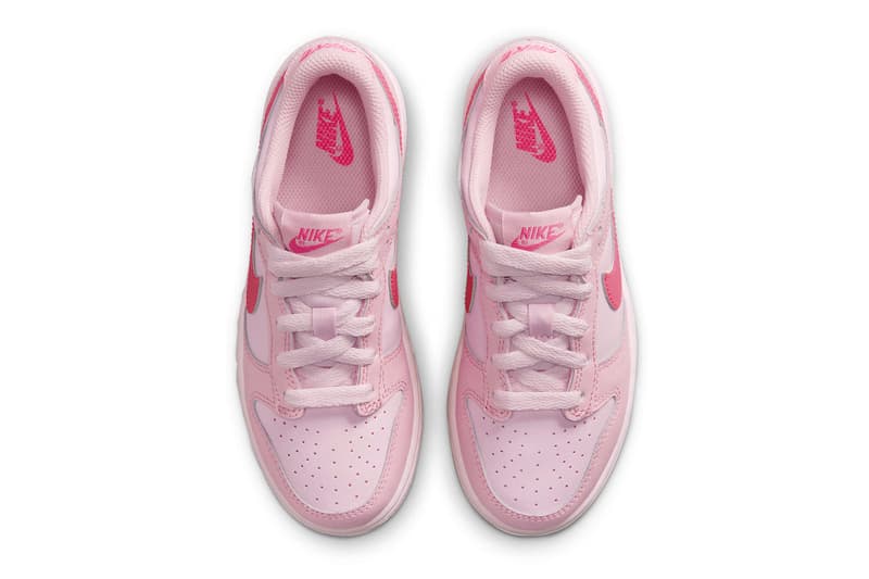 Nike Dunk Low "Triple Pink" Colorway Sneakers Release Info