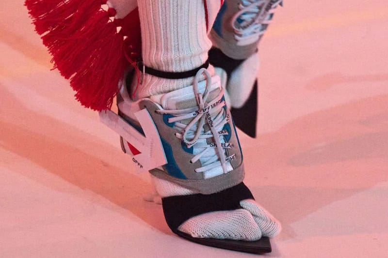 Off-White™'s Fall 2022 Footwear Offering Proves the Return of the Sneaker Heel is Imminent