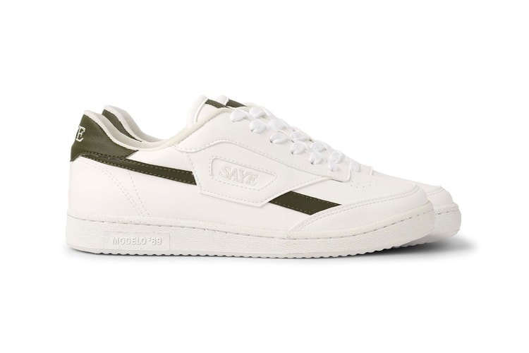 SAYE Drops "Polar Cactus" Iteration of Vegan Modelo '89 Sneaker