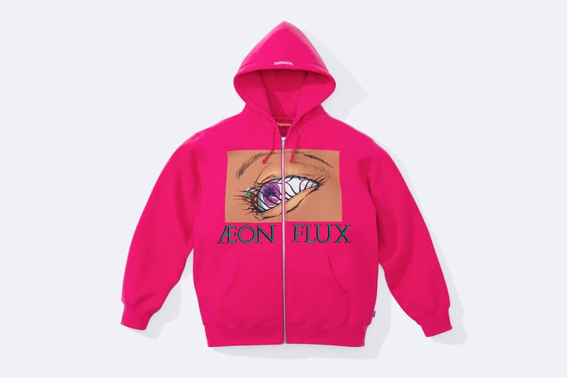 Aeon Flux Supreme Spring 2022 Collaboration Collection Hoodies Jackets