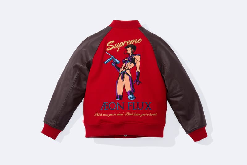 Aeon Flux Supreme Spring 2022 Collaboration Collection Hoodies Jackets