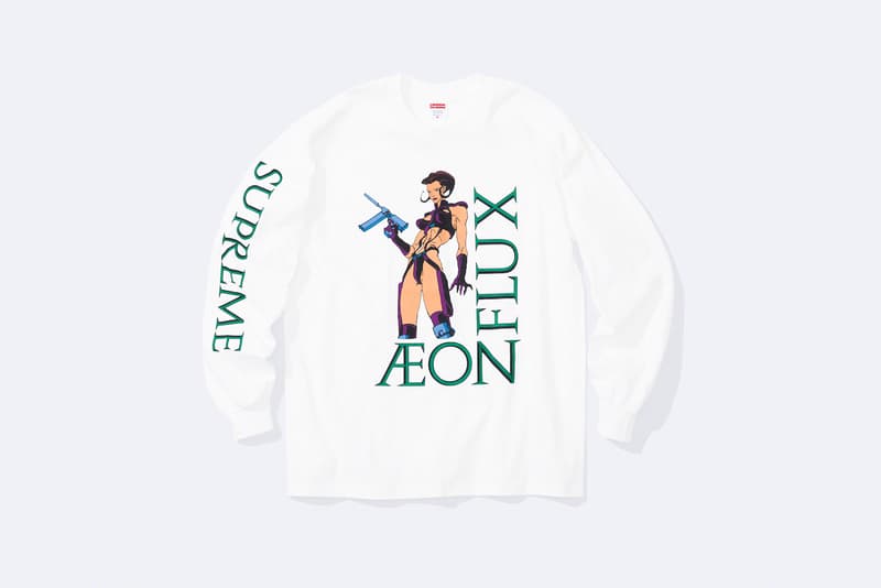 Aeon Flux Supreme Spring 2022 Collaboration Collection Hoodies Jackets