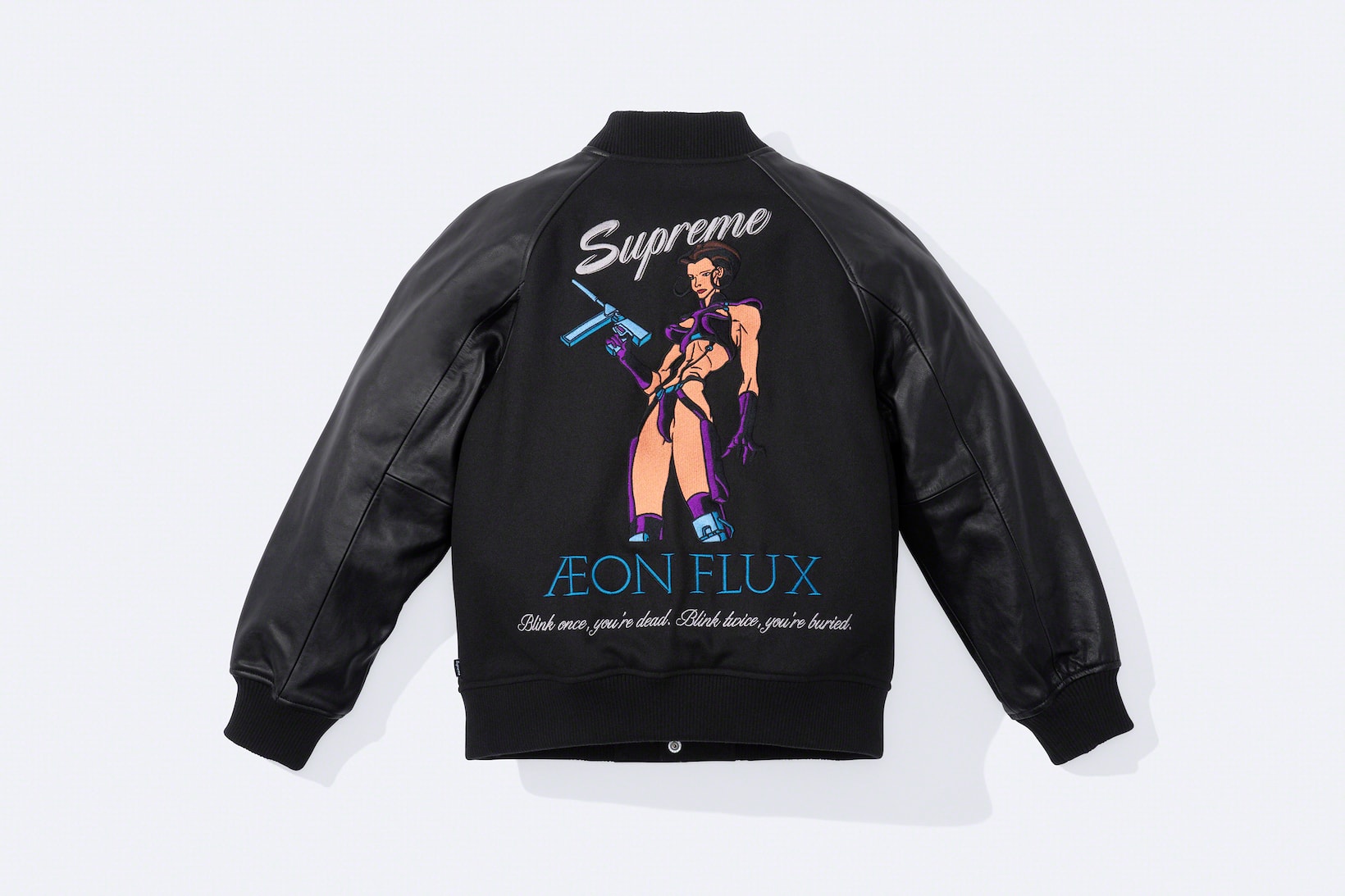 Aeon Flux Supreme Spring 2022 Collaboration Collection Hoodies Jackets