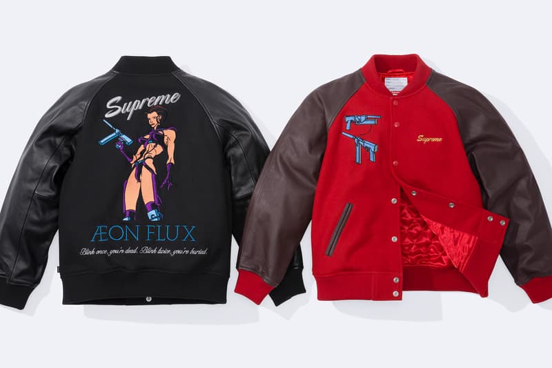 Aeon Flux Supreme Spring 2022 Collaboration Collection Hoodies Jackets