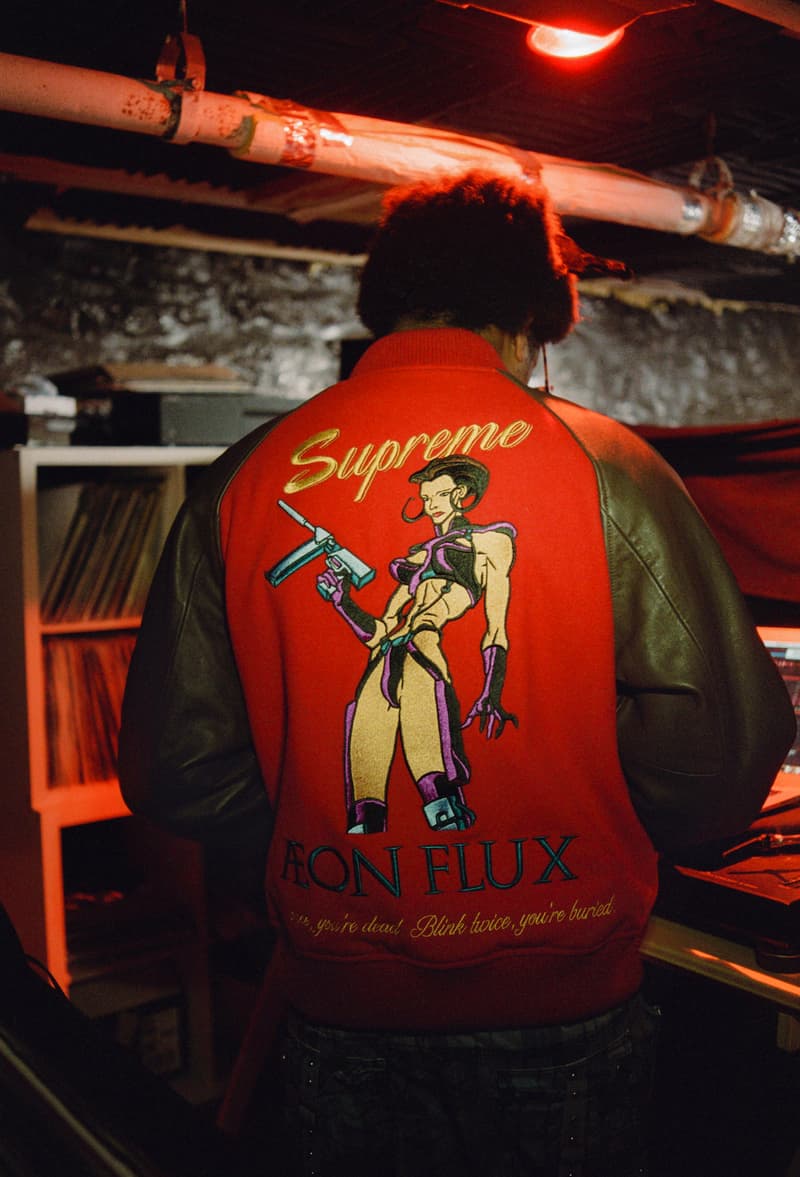 Aeon Flux Supreme Spring 2022 Collaboration Collection Hoodies Jackets