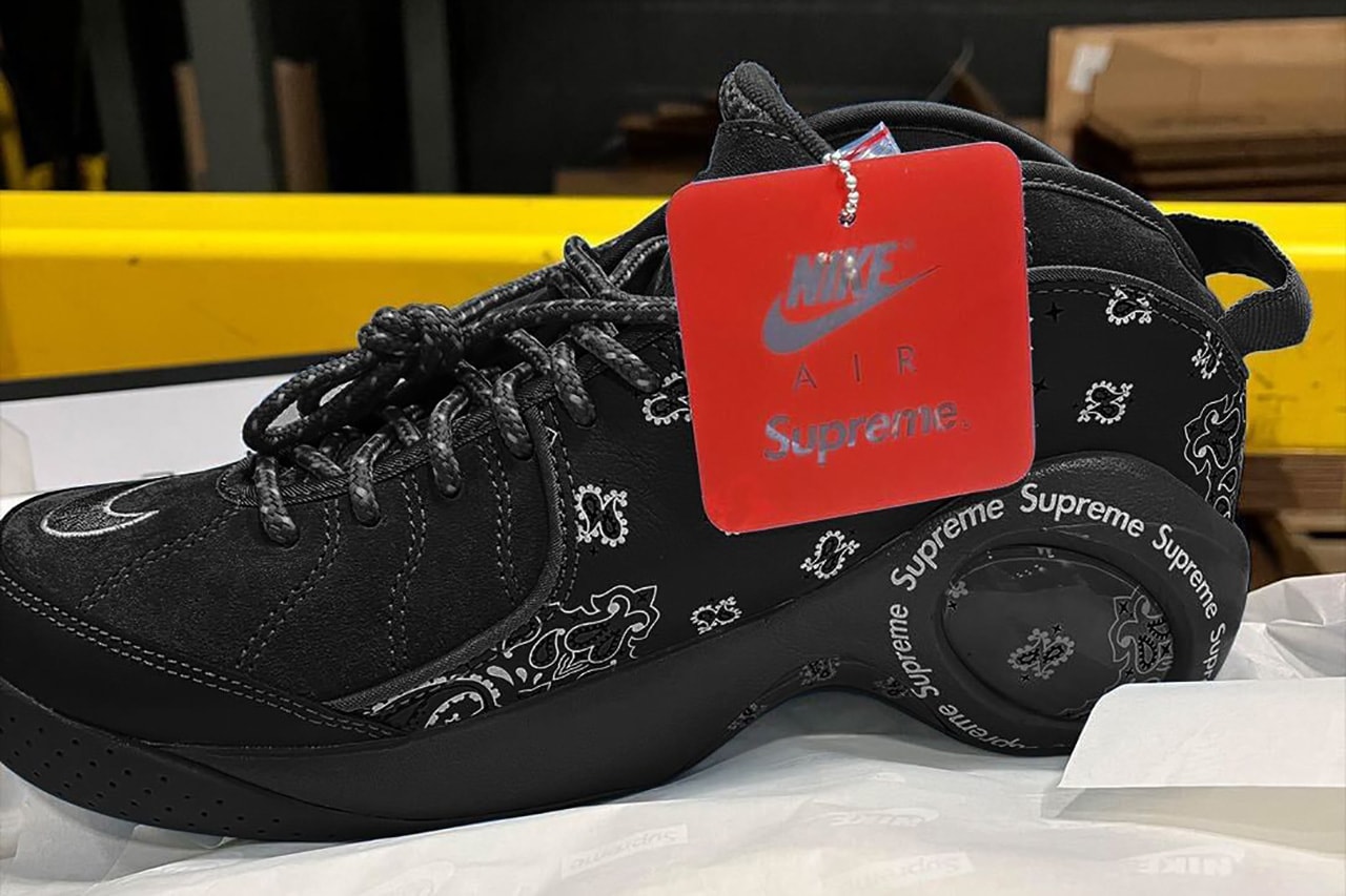 Supreme Nike Zoom Flight 95 Collaboration Black