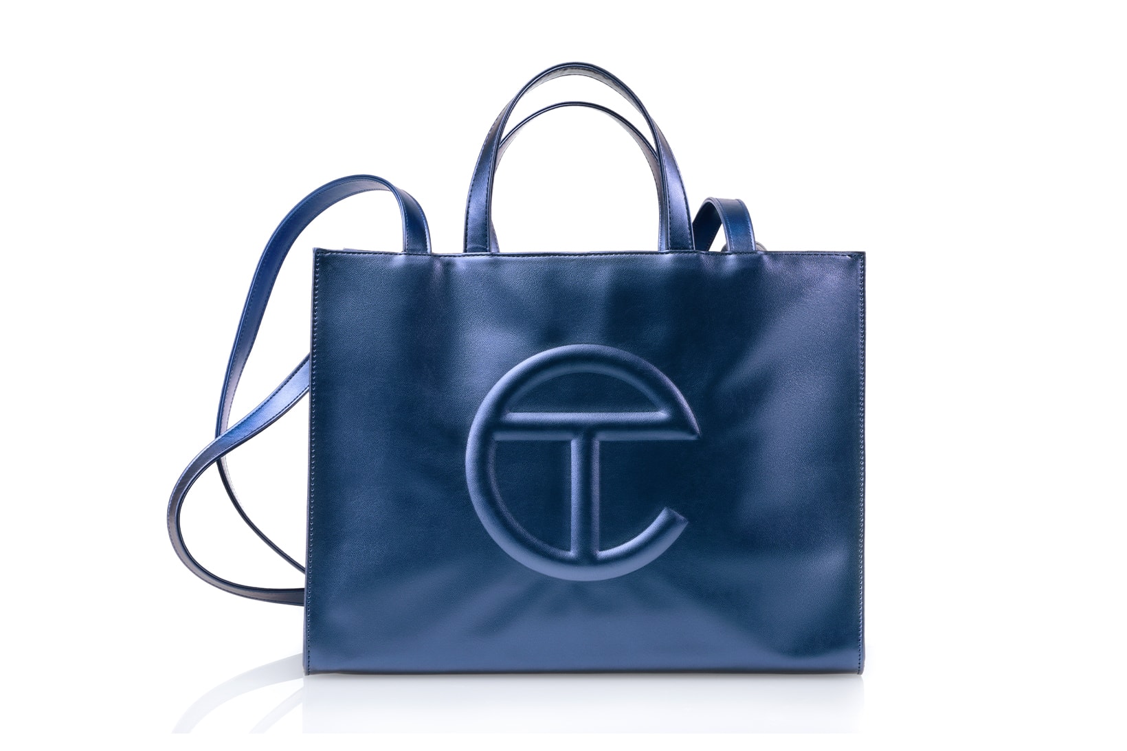 Telfar Cobalt Blue Colorway Medium Shopping Bag