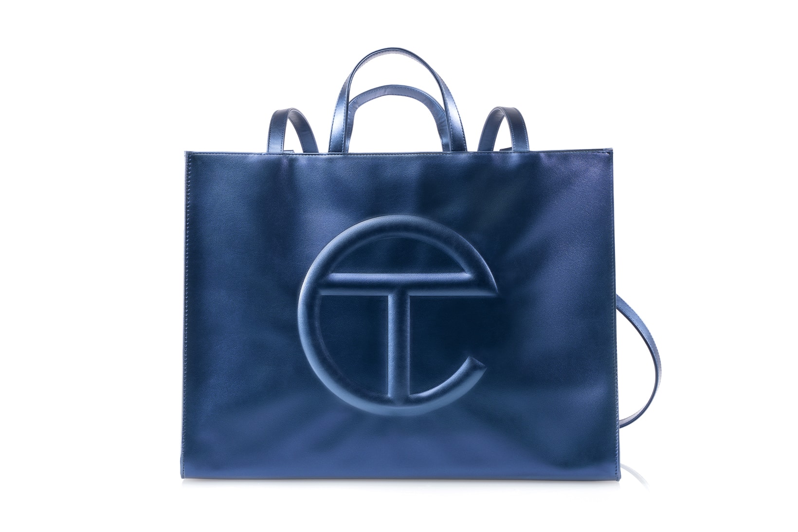 Telfar Cobalt Blue Colorway Large Shopping Bag
