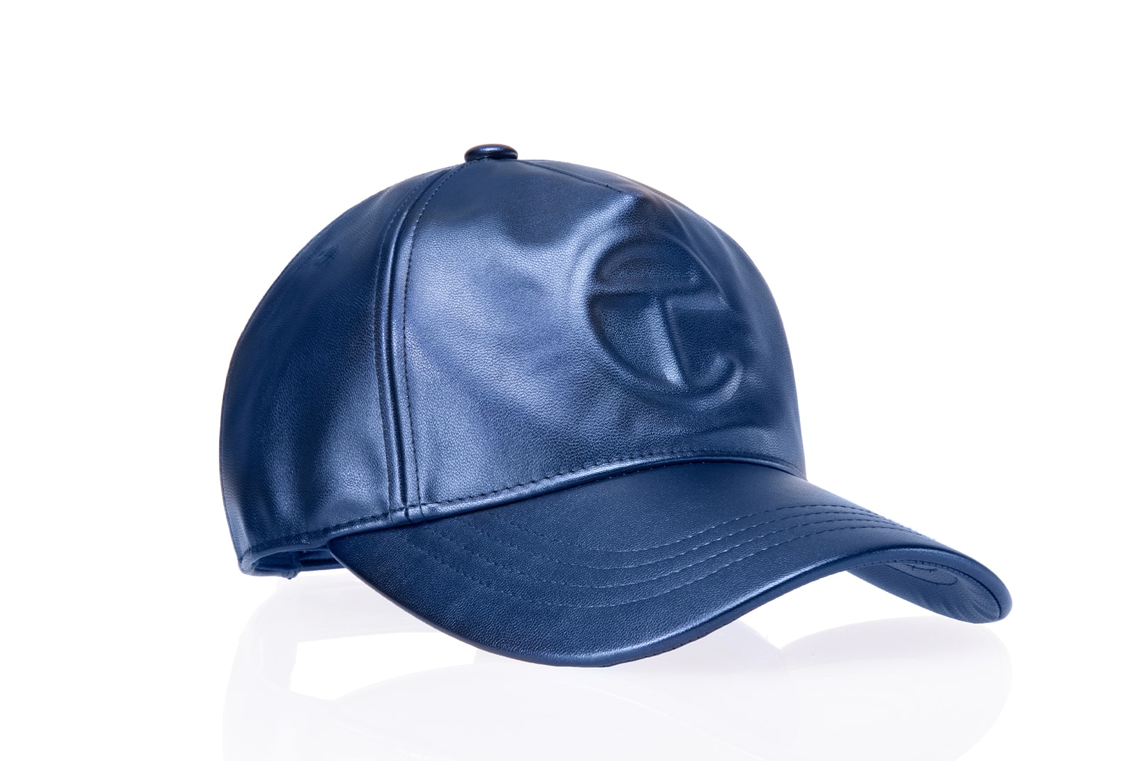Telfar Cobalt Blue Colorway Logo Embossed Hat