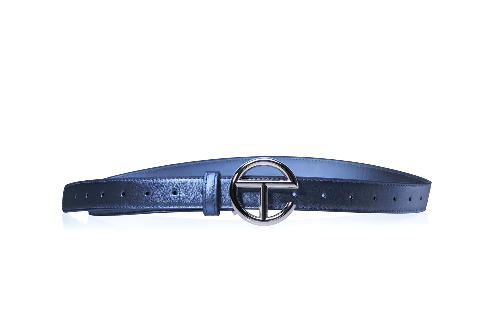 Telfar Cobalt Blue Colorway Logo Belt