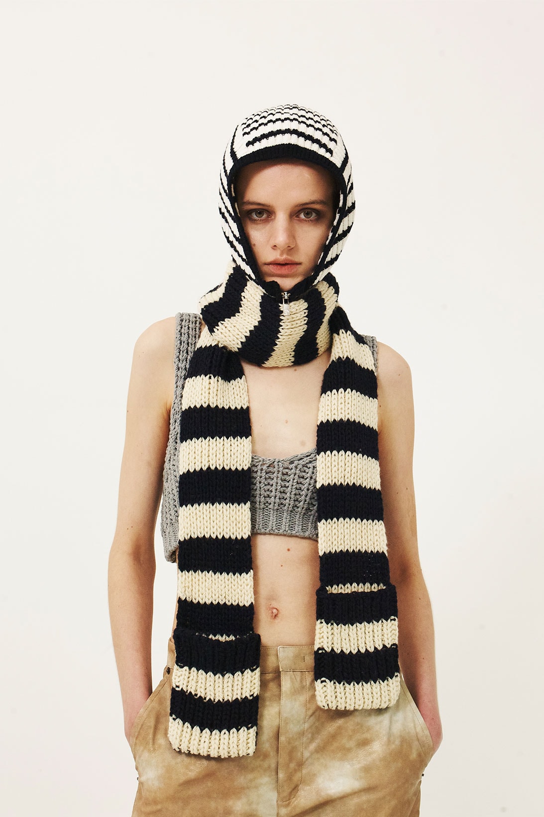 TheOpen Product Fall Winter Collection Lookbook Balaclavas Knitwear Scarves Release