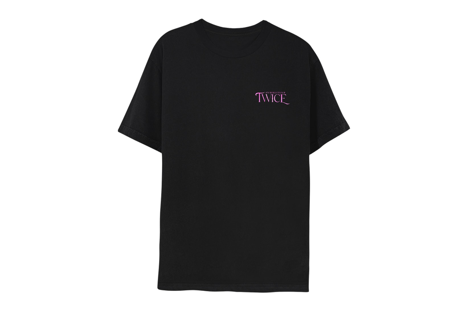 TWICE 4th World Tour Collection Merchandise Outerwear Accessories K-pop T-Shirt Floral Front